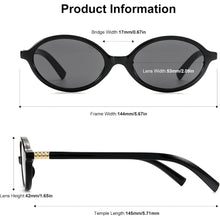Load image into Gallery viewer, Hailey Vintage Sunglasses Black
