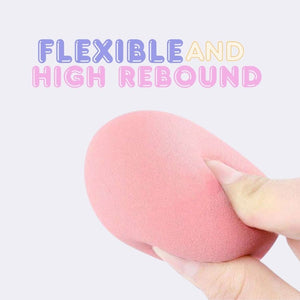 Pink Makeup Blender Tear Drop Sponge 2 Pack