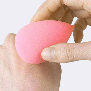 Pink Makeup Blender Tear Drop Sponge 2 Pack