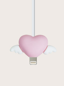 Pink Heart Shaped Cable Protector - Ufreakb