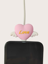 Load image into Gallery viewer, Love Cable Protector Pink - Ufreakb
