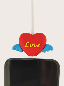 Love Cable Protector Red - Ufreakb